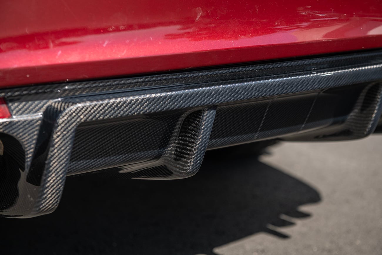 2008-2009 PONTIAC G8 CARBON FIBER GXP STYLE REAR DIFFUSER